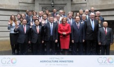 Reuni�n de ministros de agricultura del G-20