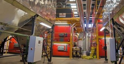 Planta de generaci�n de calor con biomasa