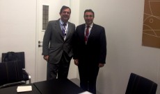 Reuni�n entre Federico Ramos y Achim Steiner