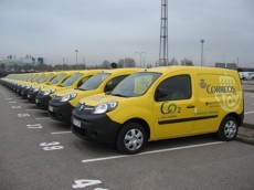 Flota de furgonetas el�ctricas