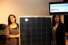 Presentaci�n del convenio de colaboraci�n con las responsables de Ecooo y SEO/BirdLife