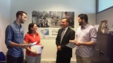 J�venes investigadores del I3A