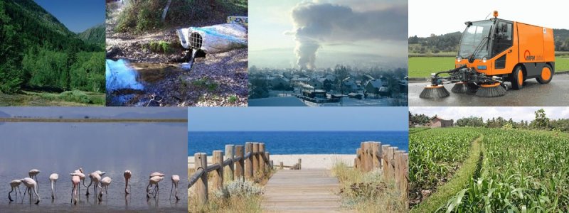 MEDIO AMBIENTE (Agua, aire, gases, contaminaci�n, biodiversidad, forestal, agricultura, mares, limpiezas, ruidos...)