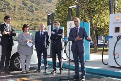 Inauguraci�n de la estaci�n de carga