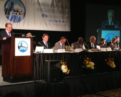 Asistentes a la reuni�n de la ICOLD