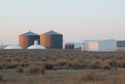 Planta de biog�s de Caparroso