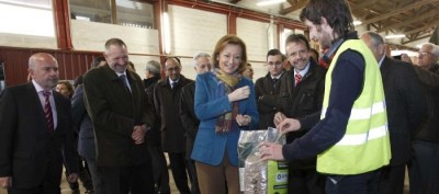 Inauguraci�n de la nueva planta de pellets