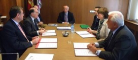 Reuni�n de los firmantes del acuerdo