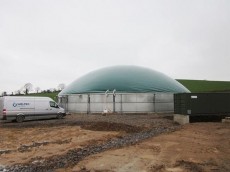 Planta de biogs en construccin